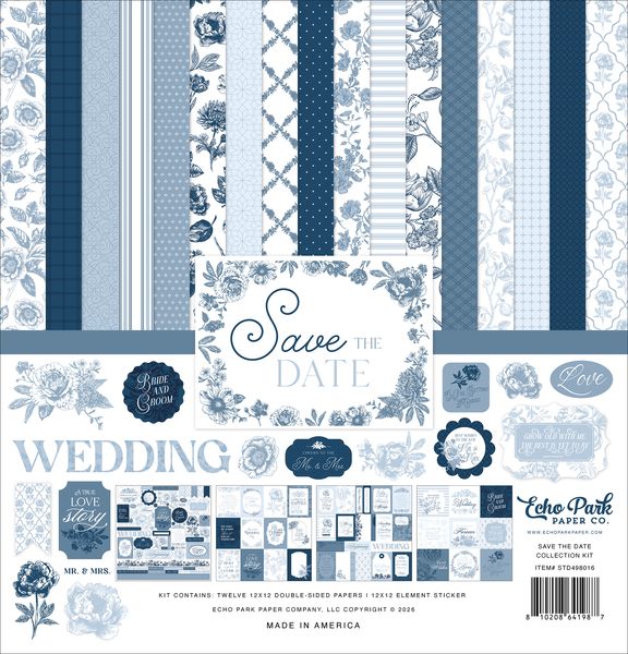 Echo Park Save The Date Collection Kit