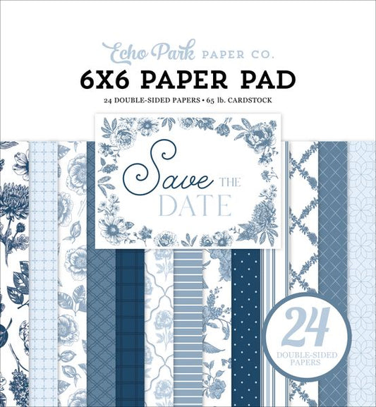 Echo Park Save The Date 6x6 Paper Pad