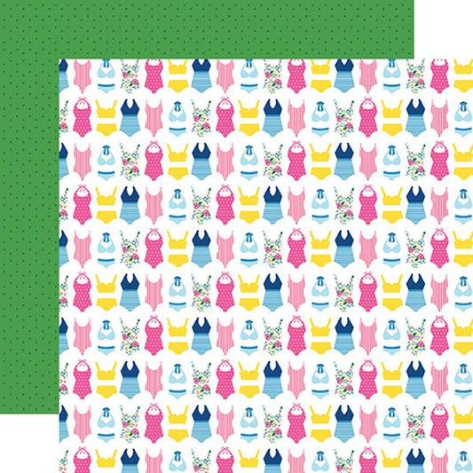 I Love Summer Swimsuits DS Paper (1 Sheet)
