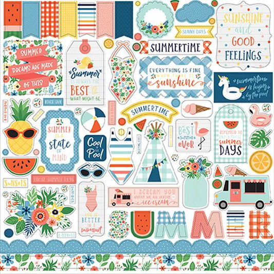 Summertime Element Sticker
