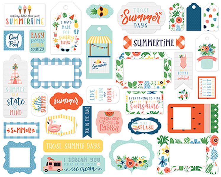 Summertime Frames & Tags