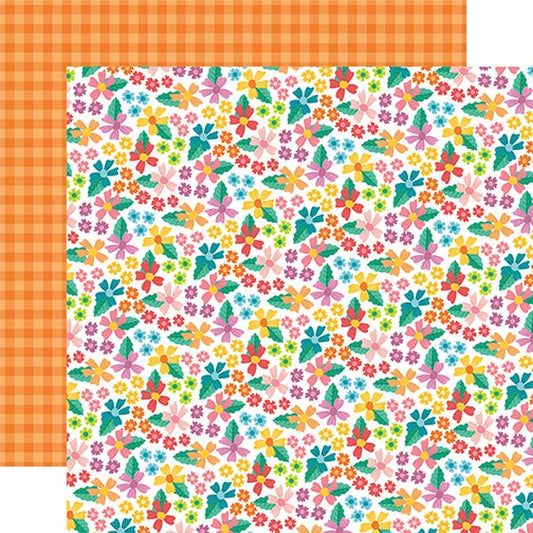 Sunny Days Ahead Sunny Day Floral 12x12 DS Patterned Paper (1 Sheet)
