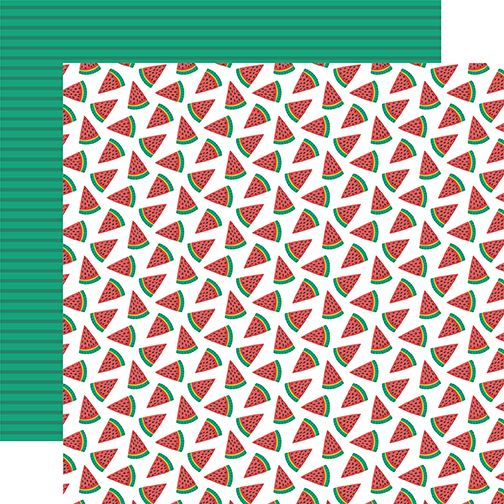 Sunny Days Ahead Wonderful Watermelons  12x12 DS Patterned Paper (1 Sheet)