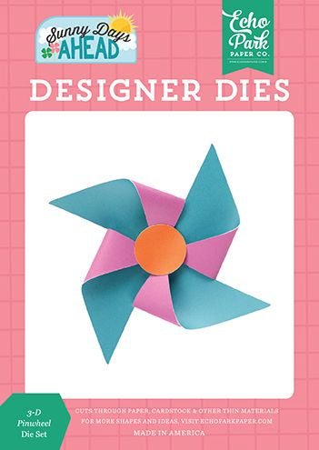 Sunny Days Ahead 3-D Pinwheel Medium Die Set