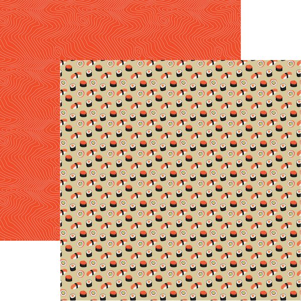 Reminisce Sushi: I Love Sushi DS Paper (1 Sheet)