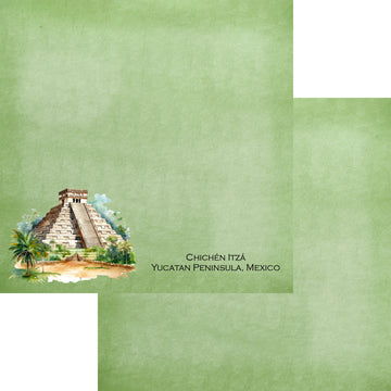 SSC Chichen Itza Yucatan Peninsula, Mexico DS Paper (1 sheet)