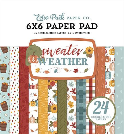 Echo Park Sweater Weather 6X6 Pad