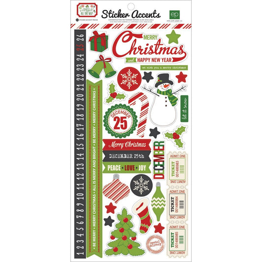 Jingle All the Way Stickers