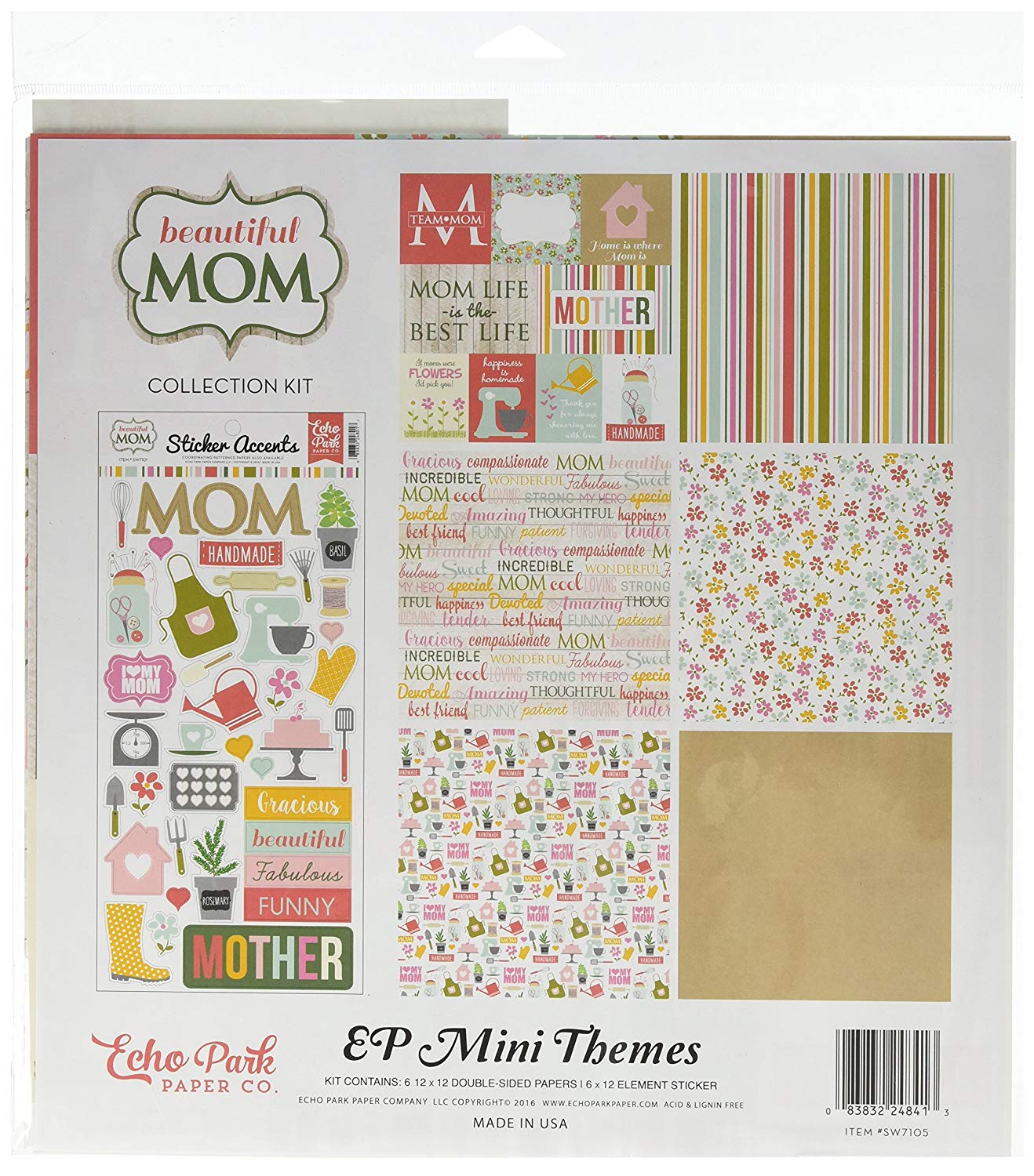 Beautiful Mom 12x12 Scrapbook C