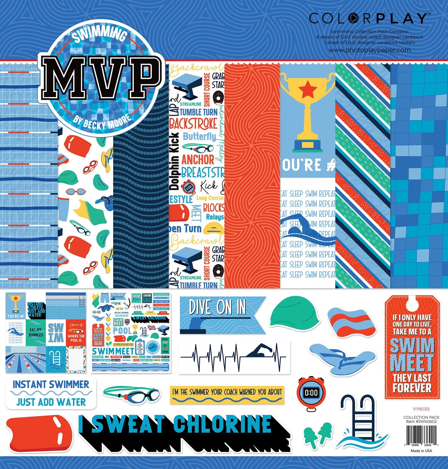 Swimming MVP Collection Kit