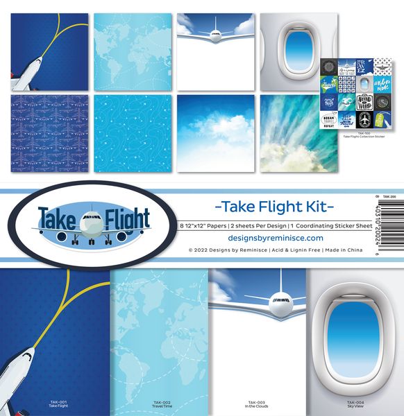 Reminisce Take Flight Collection Kit
