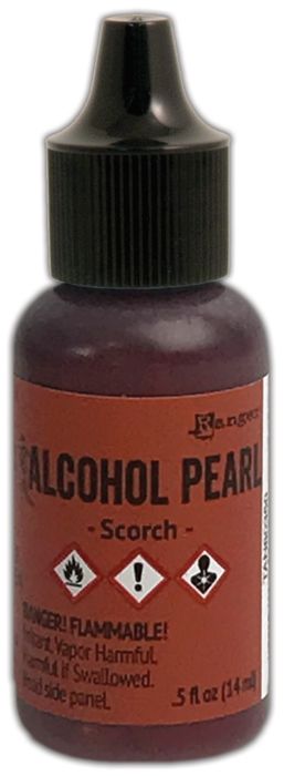 Tim Holtz Alcohol Pearls 0.5oz-Scorch