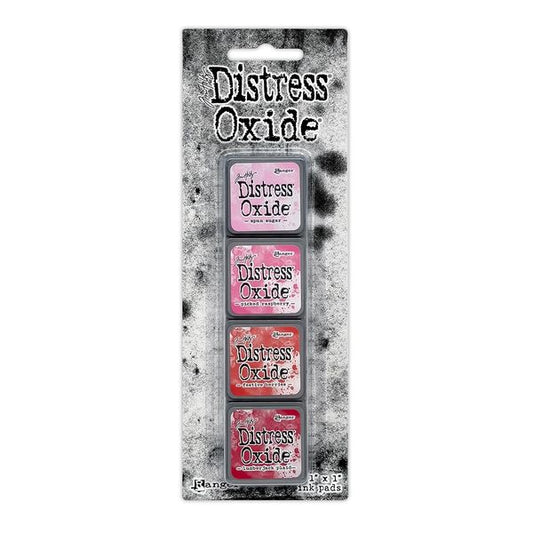 Tim Holtz Distress Mini Oxide Ink Pads 4/pkg- Kit #1