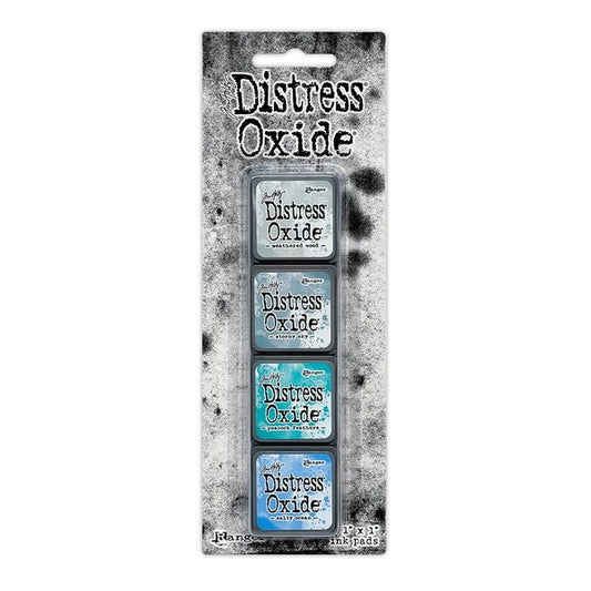 Tim Holtz Distress Mini Oxide Ink Pads 4/pkg- Kit #4