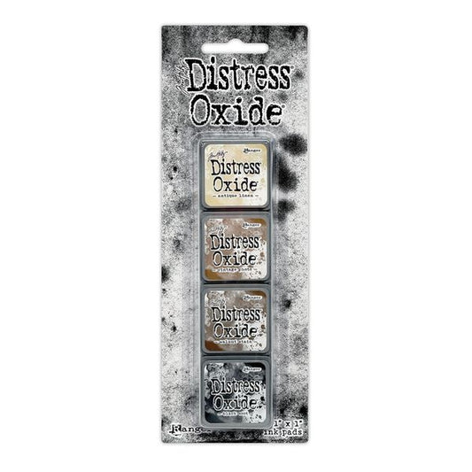 Tim Holtz Distress Mini Oxide Ink Pads 4/pkg- Kit #6