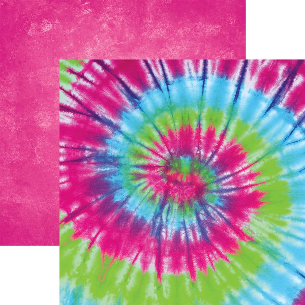 Reminisce Tie Dye: Wild Child DS Paper (1 Sheet)