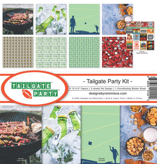 Reminisce Tailgate Party Collection Kit