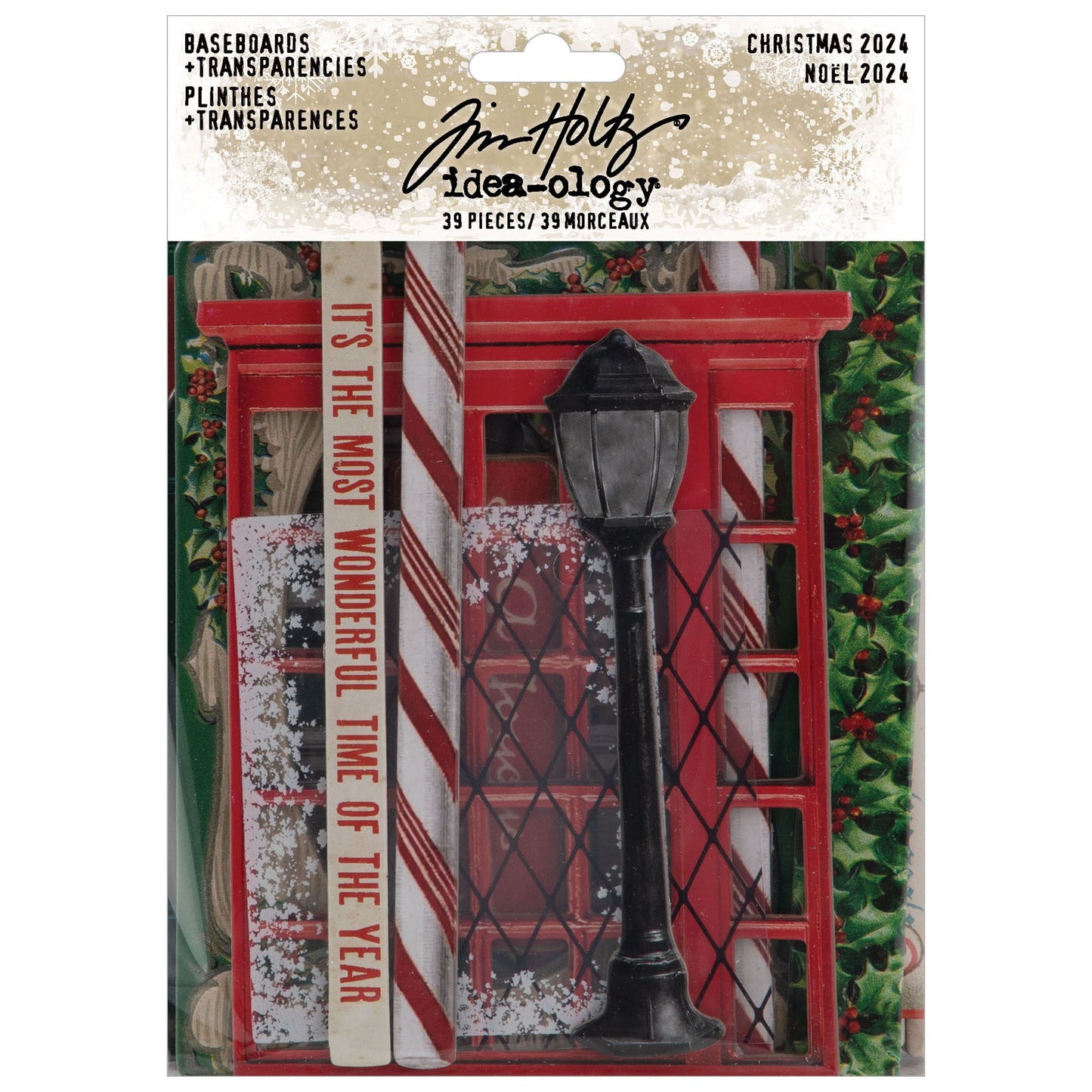 Tim Holtz Idea-ology-Baseboards + Transparencies