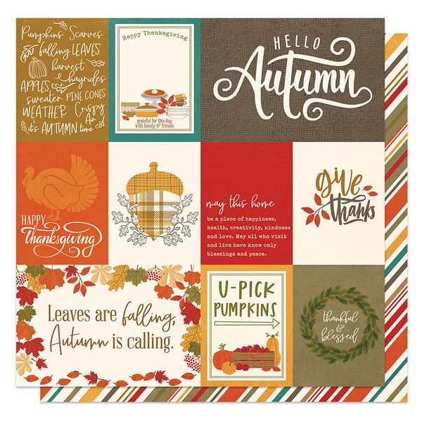 Thankful: Thankful & Blessed DS Paper