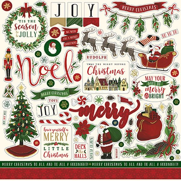 DISC - Twas The Night Before Christmas Stickers Vol 1