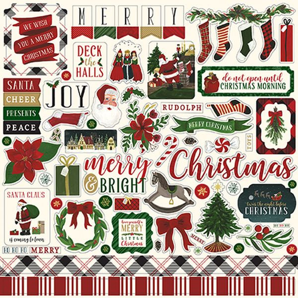 DISC - Twas the Night Before Christmas Element Sticker Volume 2