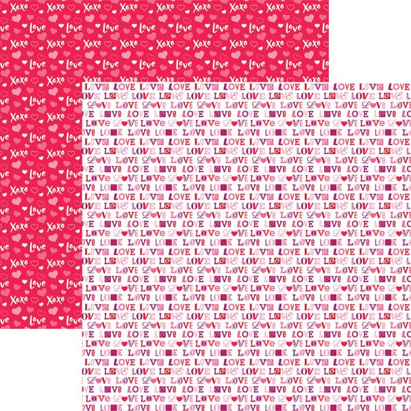 Reminisce True Love: True Love DS Paper (1 Sheet)