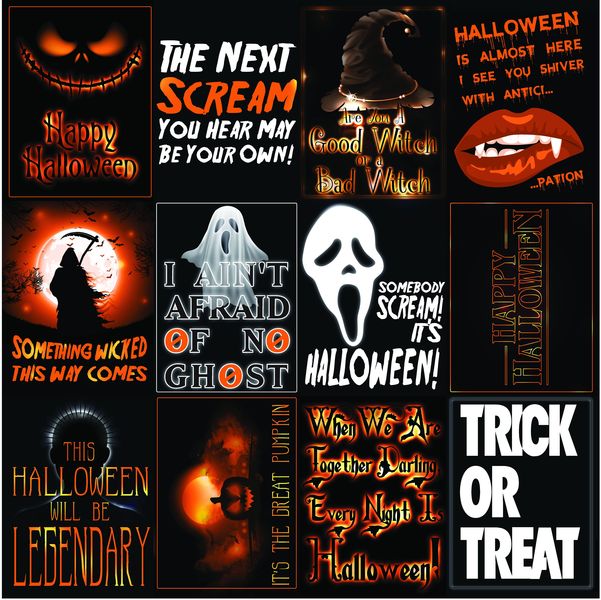 Reminisce The Silver Scream 12x12 Stickers