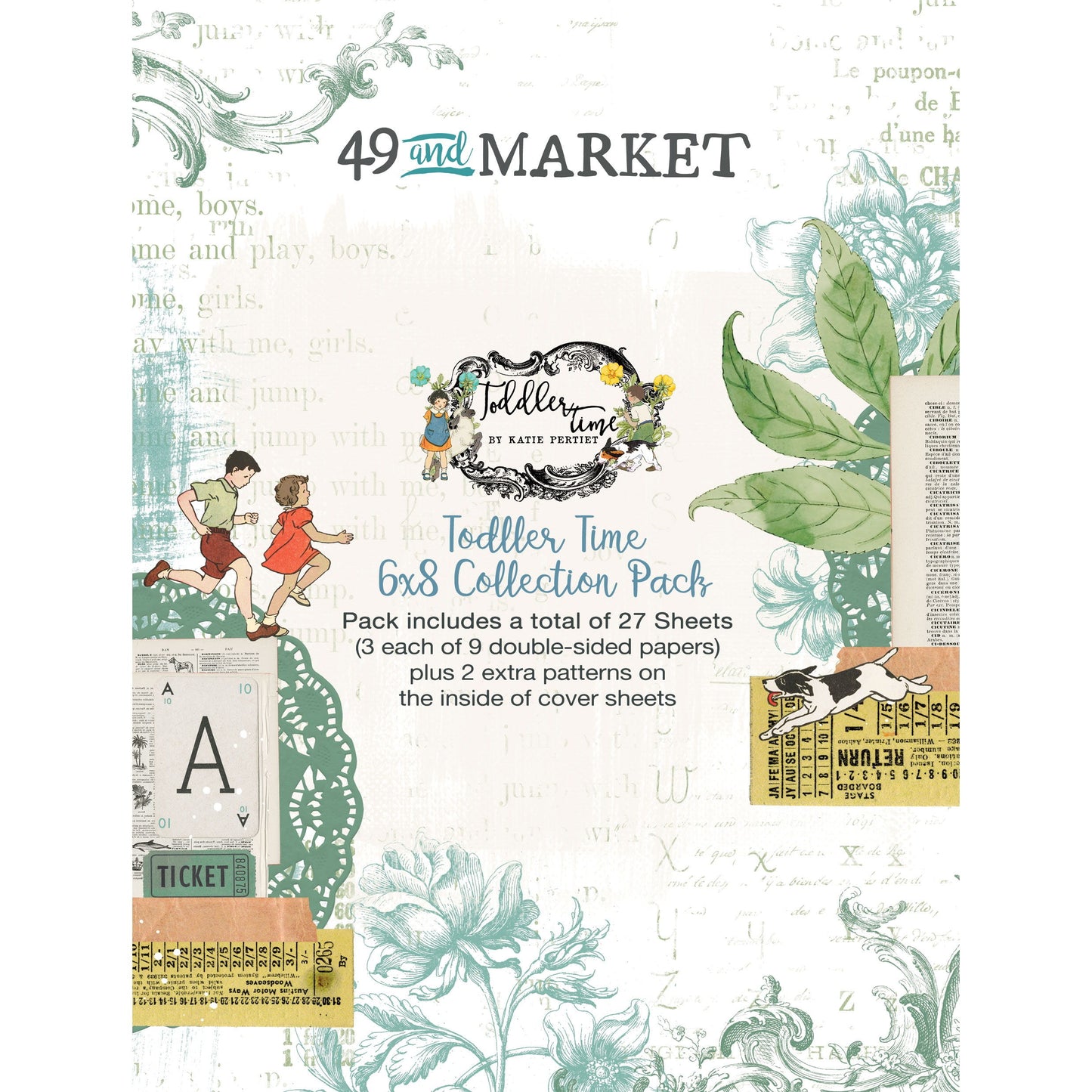 49 And Market Collection Pack 6"X8"-Toddler Time