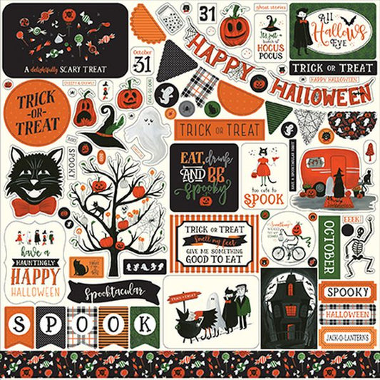 Trick or Treat Element Sticker