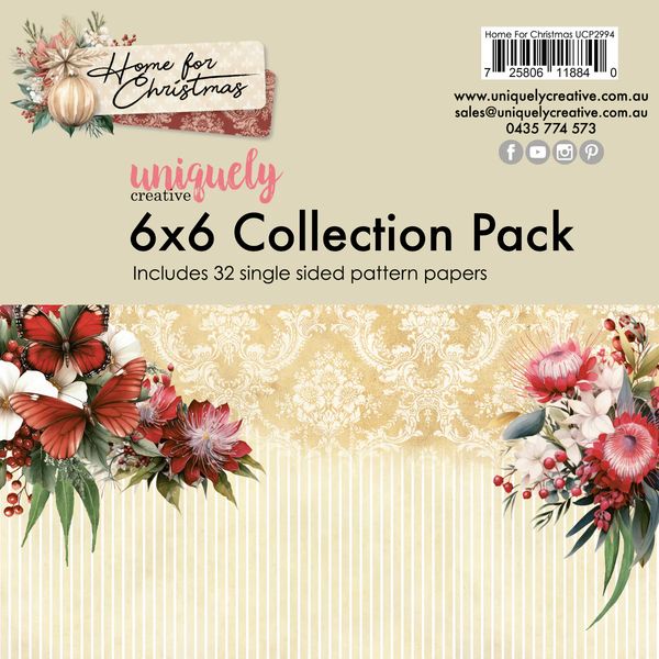 Home for Christmas 6 x 6 Collection Pack