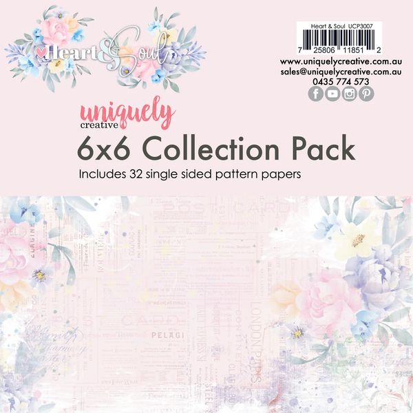 Heart & Soul 6 x 6 Collection Pack