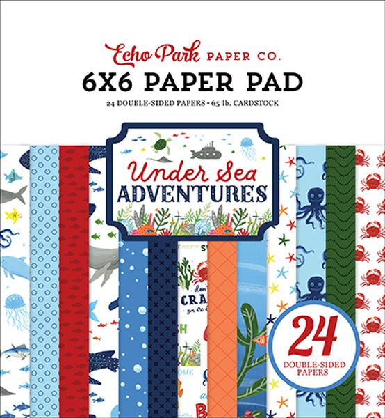 Echo Park Under Sea Adventures 6x6 Pad