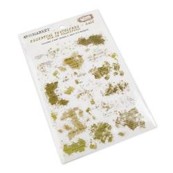 Essential Textblends - Sage : Rub on transfer