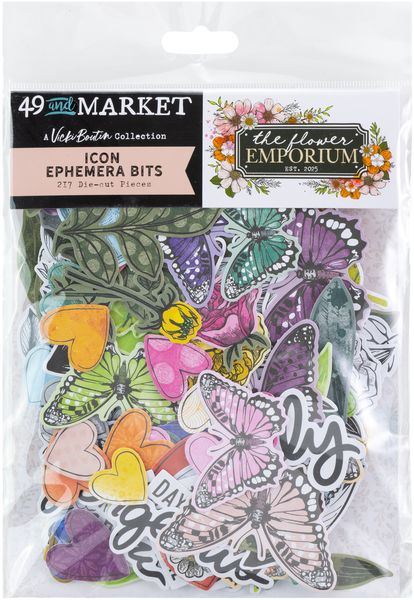 49 And Market The Flower Emporium Die-Cuts By Vicki Boutin