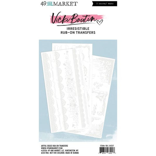 49 And Market Rub-On Transfer Set-Edges, Irresistible