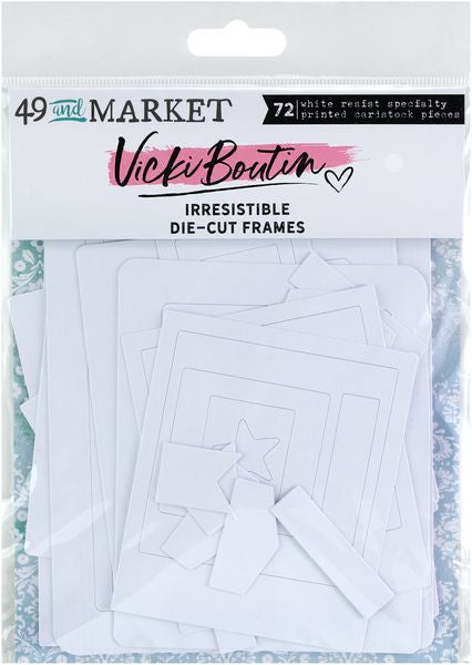 49 And Market Die-Cuts-Frames, Irresistible