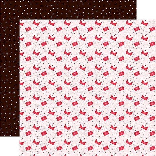 Echo Park Valentine's Day: Love Letters 12x12 DS Patterned Paper (1 Sheet)