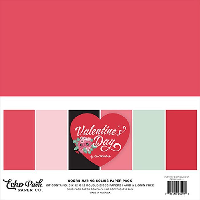 Echo Park - Valentine's Day Solids Kit