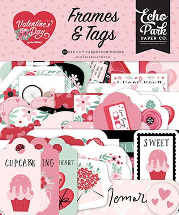 Echo Park - Valentine's Day Frames & Tags