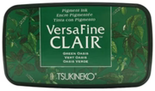 Tsukineko Versafine Clair Ink Pad - Green Oasis
