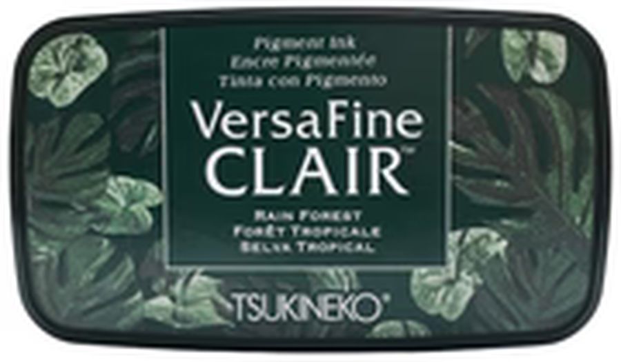 Tsukineko Versafine Clair Ink Pad - Rain Forest