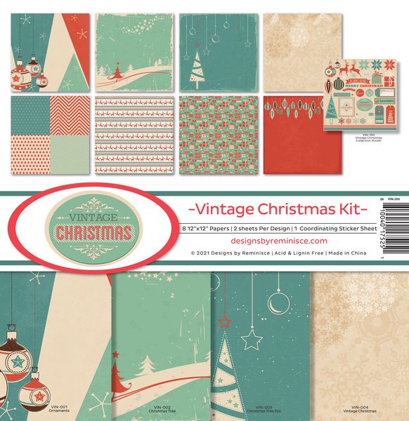 Reminisce Vintage Christmas Collection Kit
