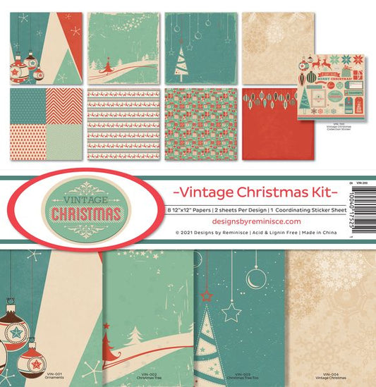 Reminisce Vintage Christmas Collection Kit