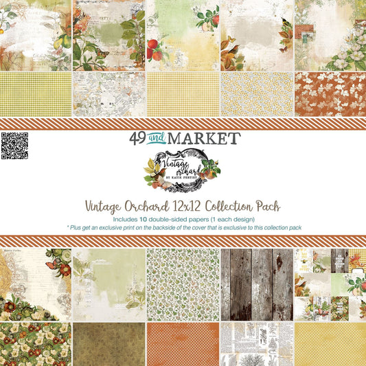 49 & Market Vintage Orchard 12"X12" Collection Pack