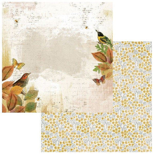 49 and Market Vintage Orchard Turning Point 12"X12" Double-Sided Cardstock