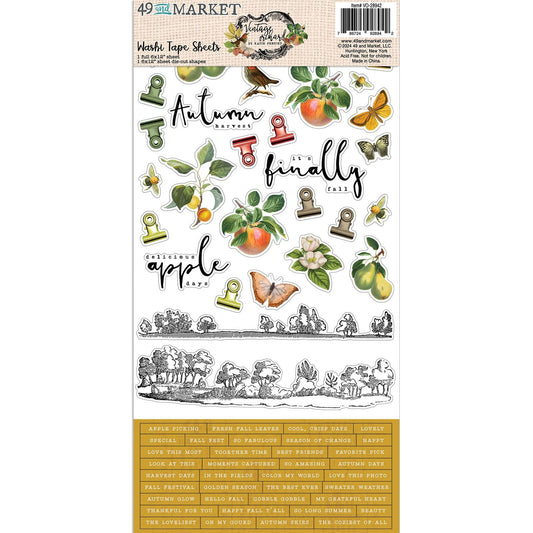 49 And Market Vintage Orchard Washi Sheets