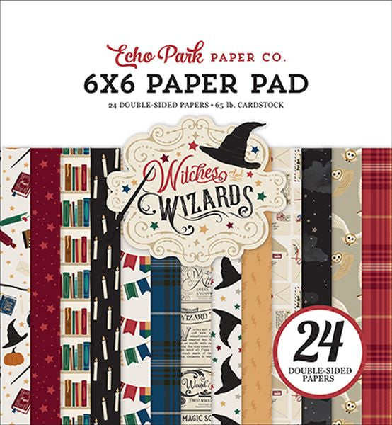 Echo Park DISC - Witches & Wizards 6x6 Paper Pad