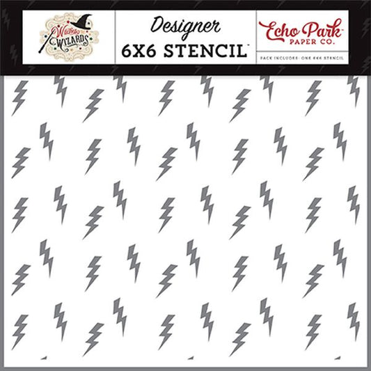 Lightning Strike Stencil
