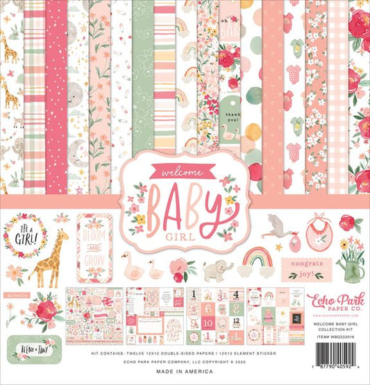 Welcome Baby Girl Collection Kit