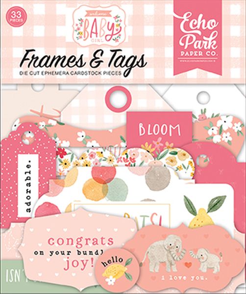 Welcome Baby Girl Frames